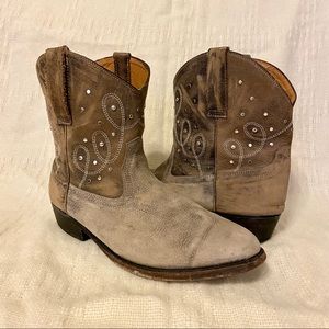 Miz Mooz Cozumel Distressed Leather Boots